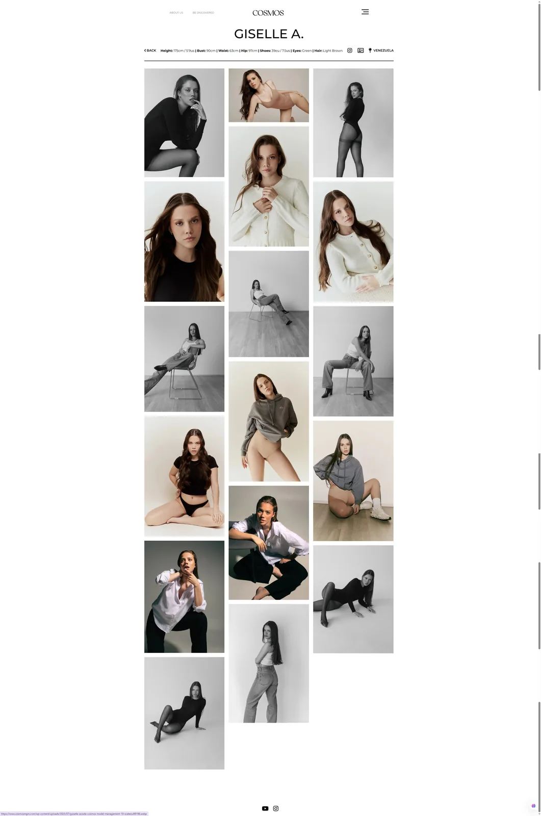 Giselle Acosta - Cosmos Model Management