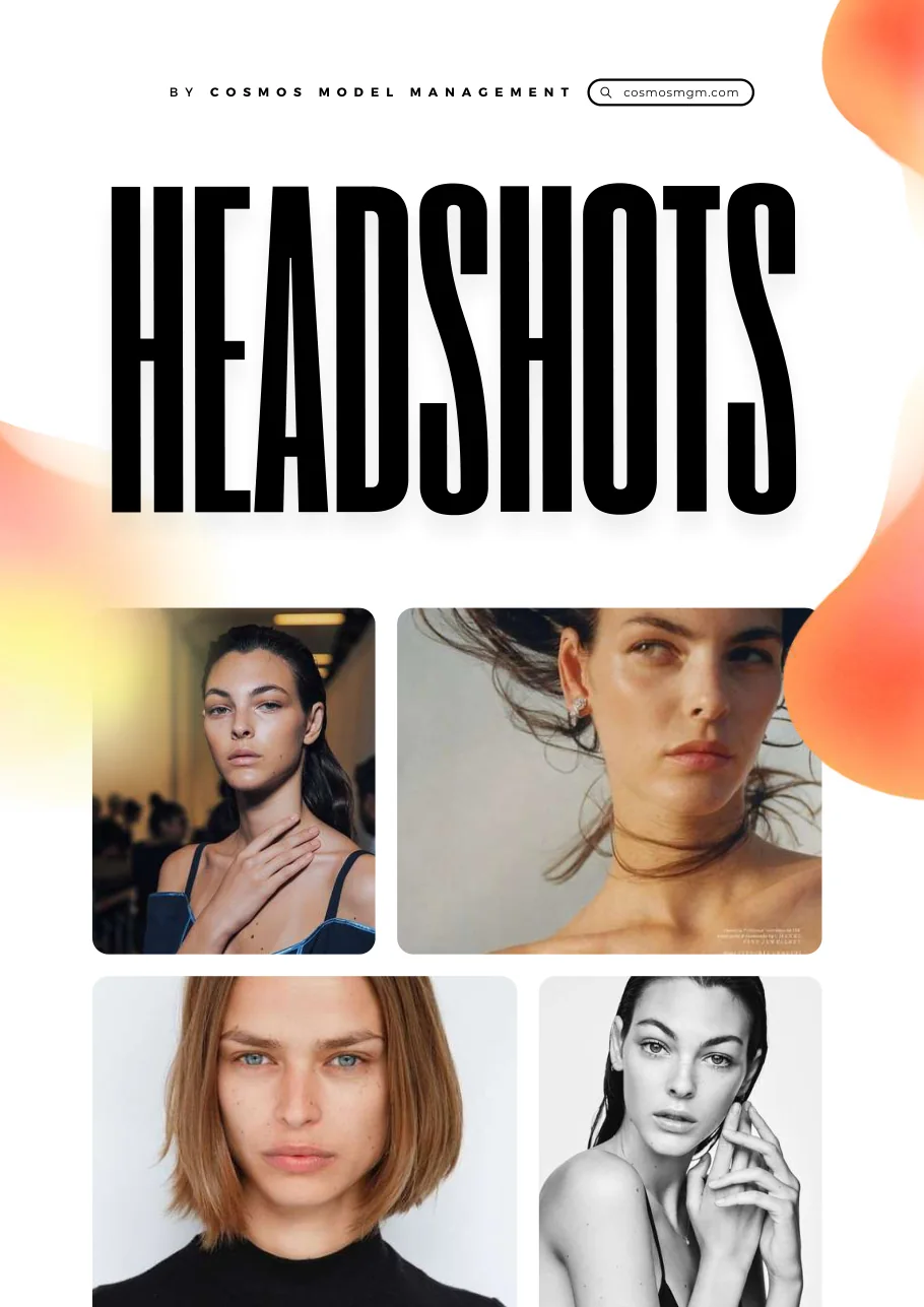 Página de referências da categoria Headshots