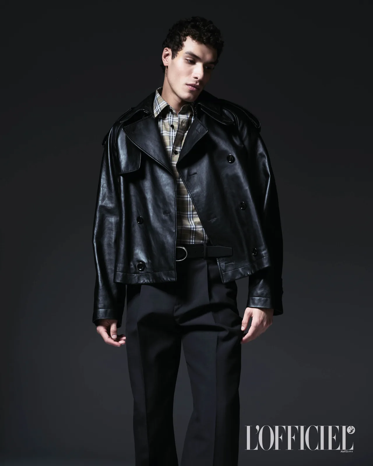Leandro da Silva no editorial the CULT da L'Officiel Hommes Italia (2)