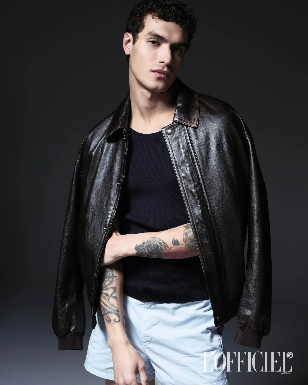 Leandro da Silva no editorial the CULT da L'Officiel Hommes Italia (5)