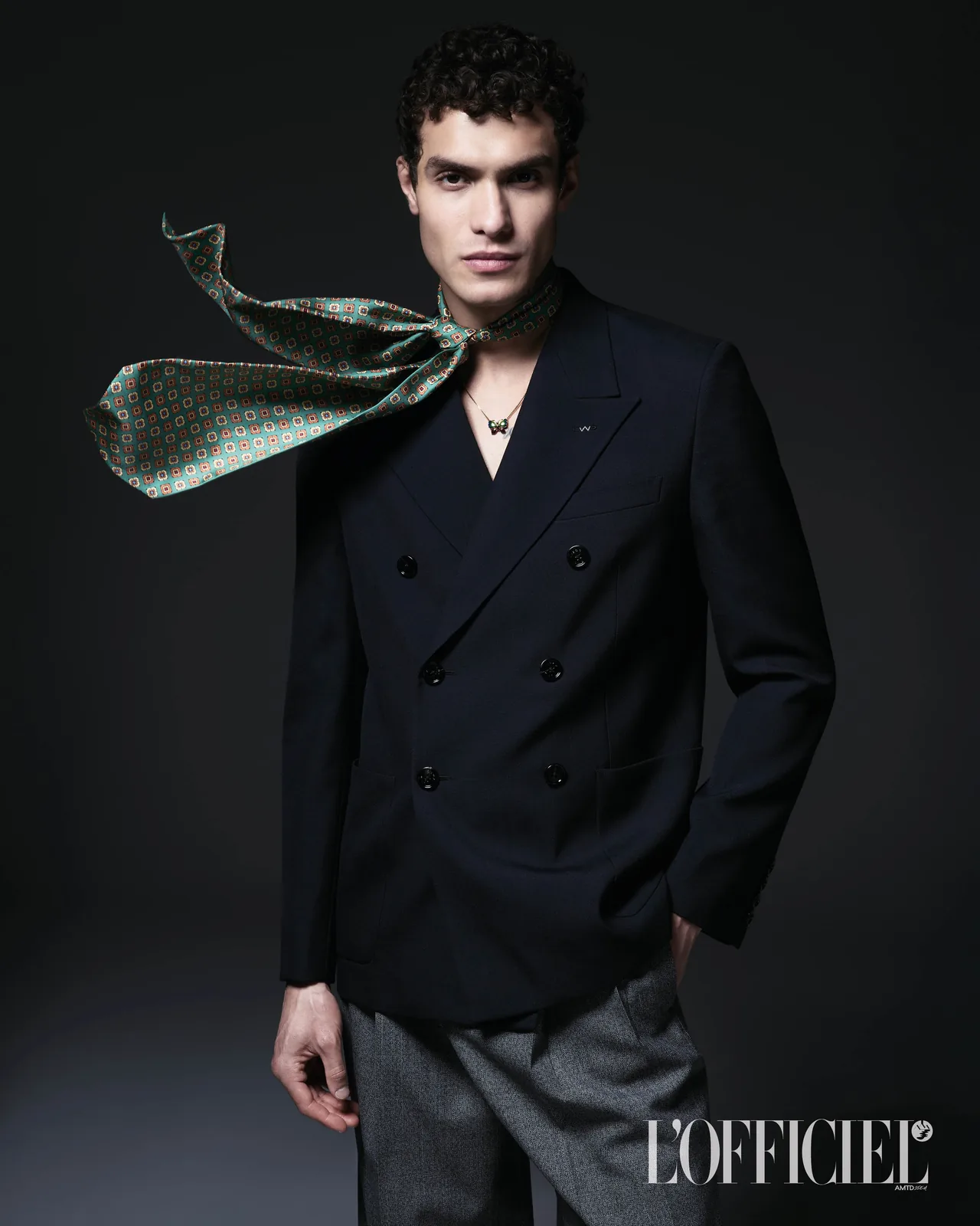 Leandro da Silva no editorial the CULT da L'Officiel Hommes Italia (8)