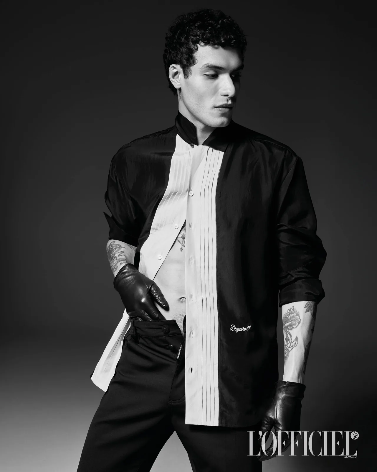 Leandro da Silva no editorial the CULT da L'Officiel Hommes Italia (11)