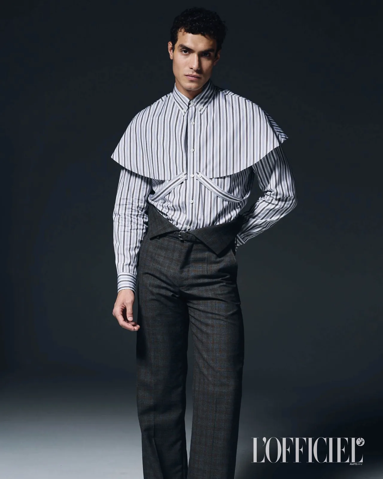 Leandro da Silva no editorial the CULT da L'Officiel Hommes Italia (15)