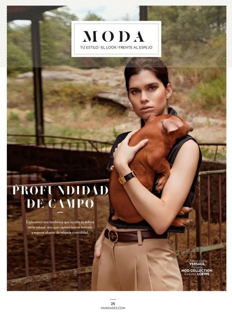 Lara Bohrer for Vanidades Magazine